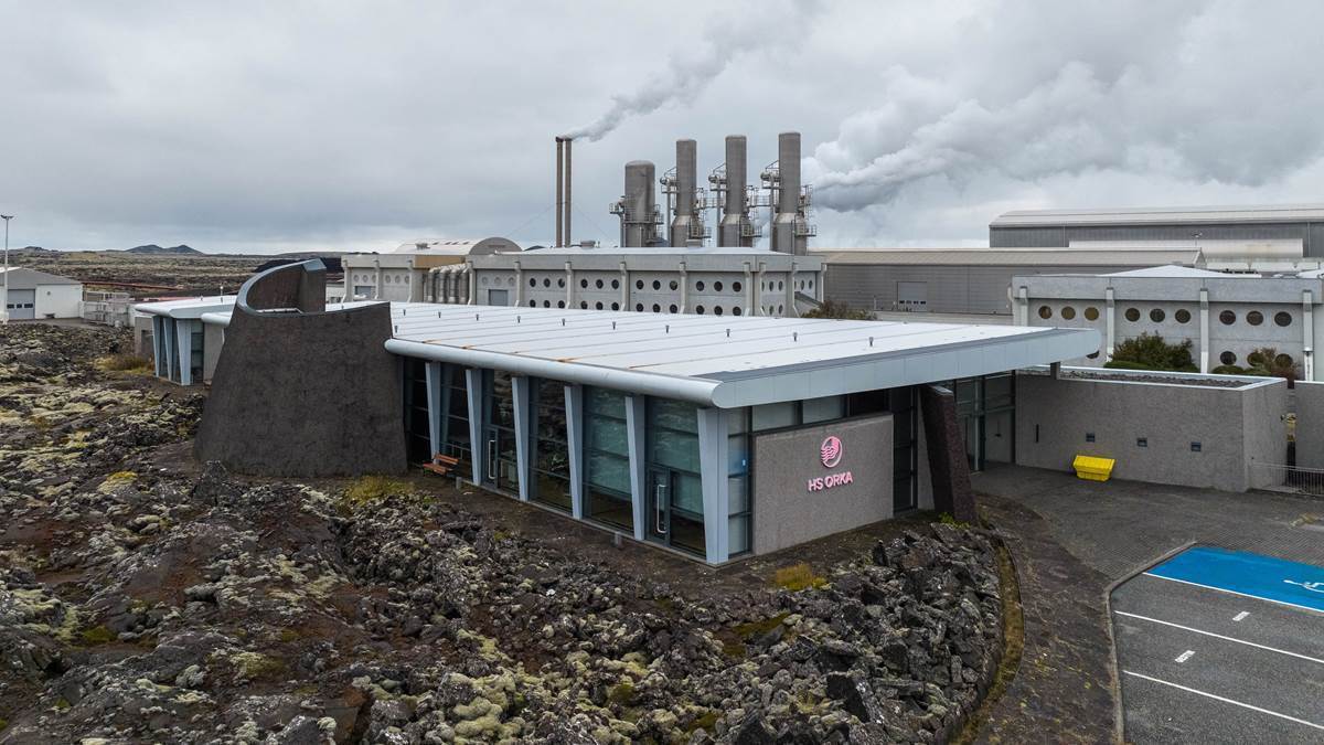 The power plant in Svartsengi. - mynd