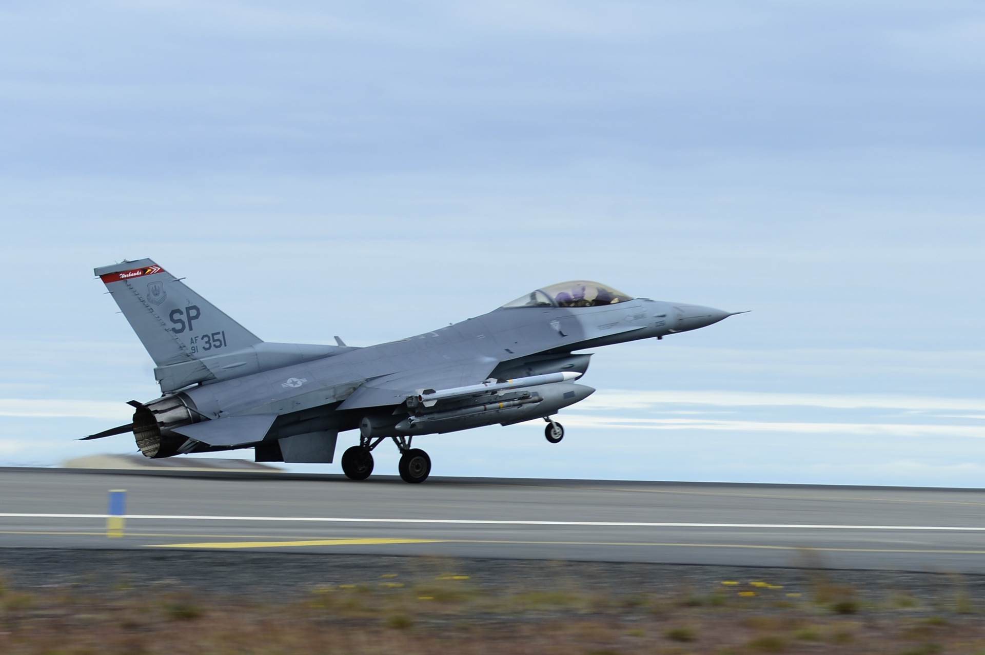 US fighter jets for Air Policing in Iceland - mynd