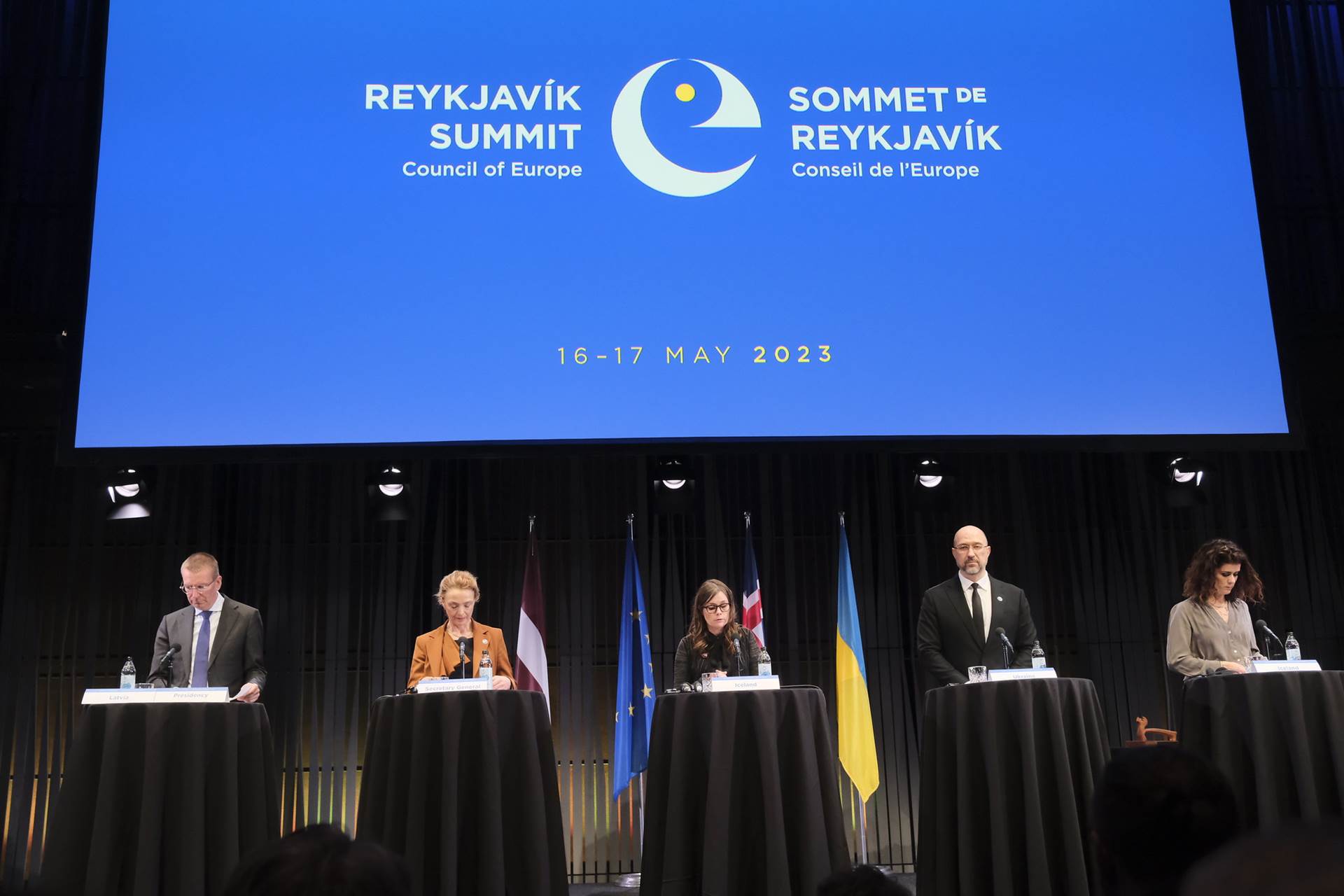 Accountability for Ukraine and democracy top agenda of the Reykjavík Summit  ​ - mynd