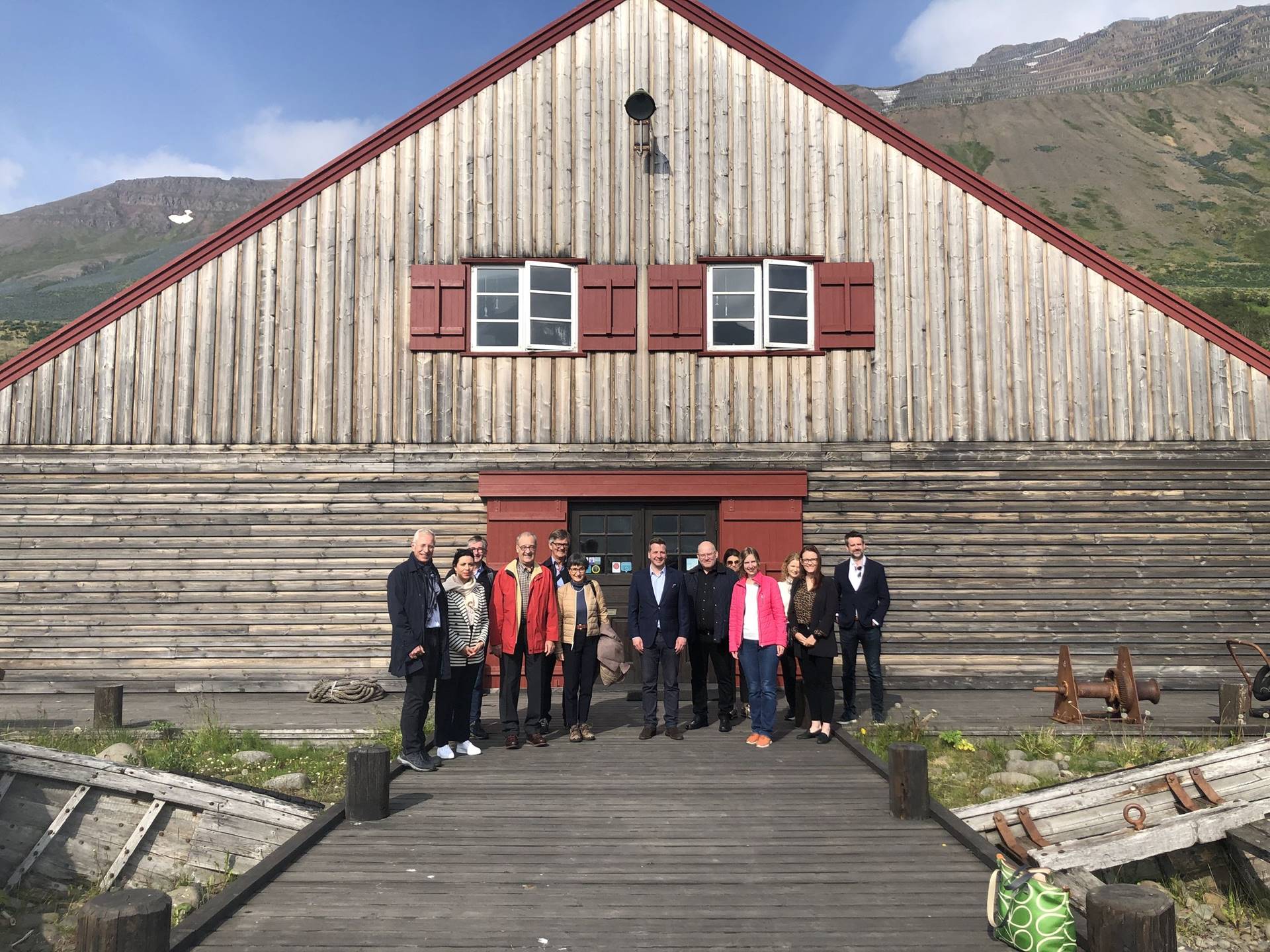 The meeting participants visited the Herring Museum in Siglufjörður - mynd