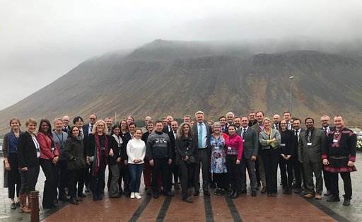 The SDWG had a good meeting in Isafjordur, Iceland. Photo credit: Rebekka Þormar. - mynd