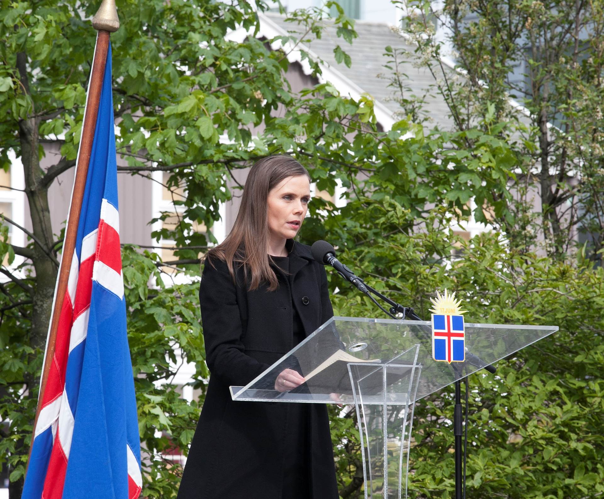The Prime Minister, Katrín Jakobsdóttir - mynd