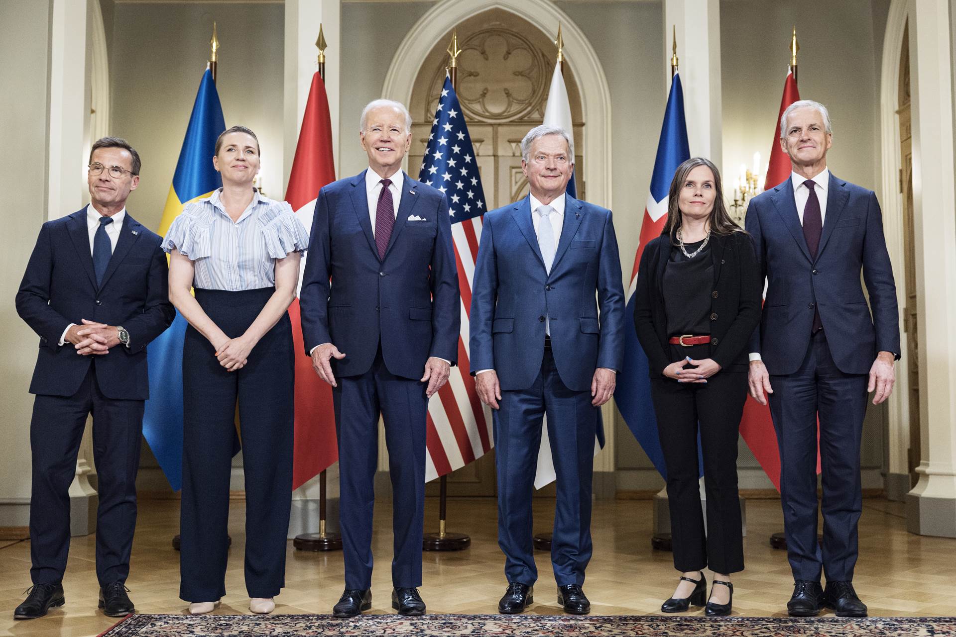 U.S.-Nordic Leaders’ Summit in Helsinki, 13 July 2023 - mynd