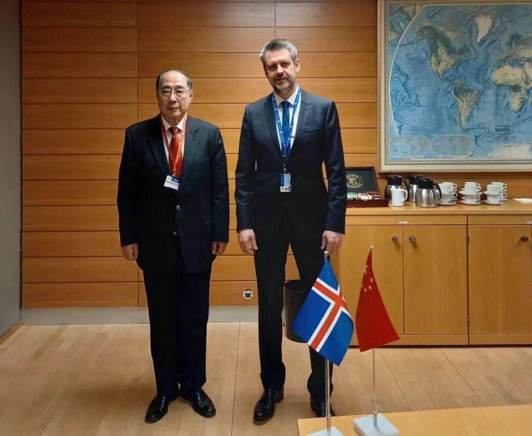 China´s Special Representative for European Affairs Visited Iceland - mynd
