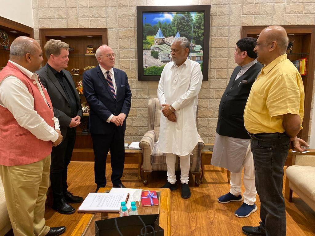 Government of Iceland | Meeting with Parshottam Kodahai Rupala, Minister  for Fisheries, Animal Husbandry and Dairying