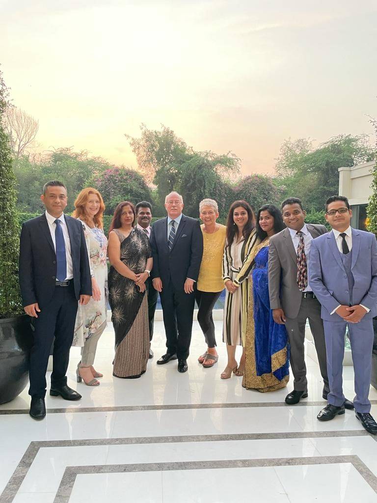 Goodbye to the Chargé d´Affaires of the Embassy - mynd
