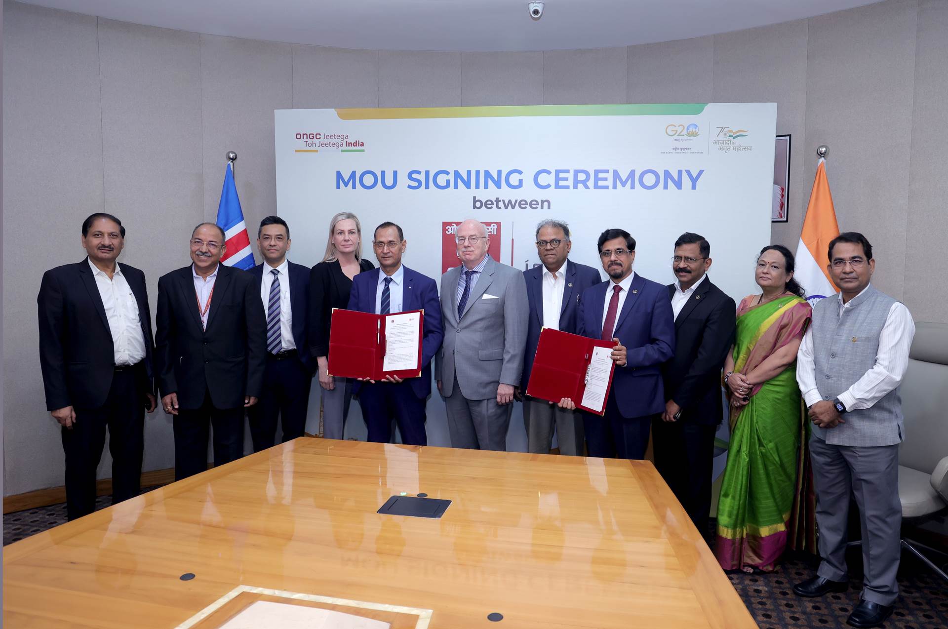 MoU signed between ISOR and ONGC - mynd