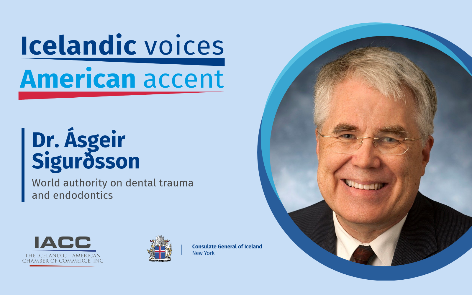 Icelandic voices/American accent - Episode 3: Dr. Ásgeir Sigurdsson - mynd