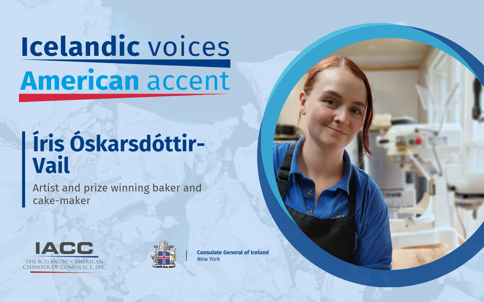 Icelandic voices/American accent - Episode 2: Íris Óskarsdóttir-Vail - mynd