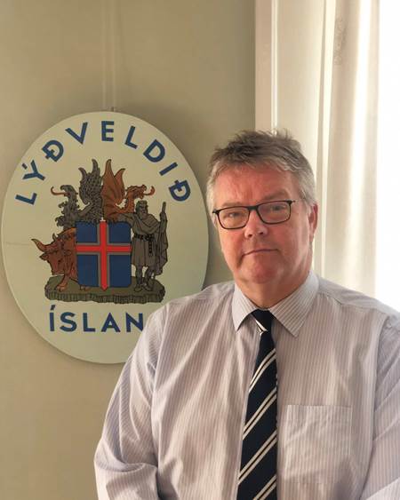 Ambassador of Iceland in Sweden, Hannes Heimisson
