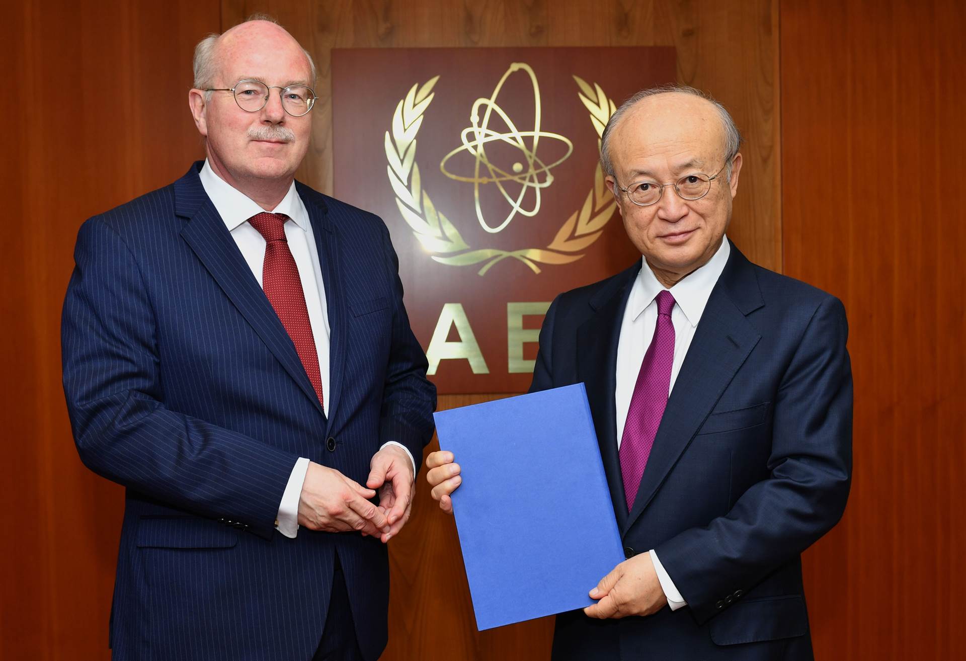 Presentation of Letter of Credence to the International Atomic Energy Agency in Vienna (IAEA) - mynd