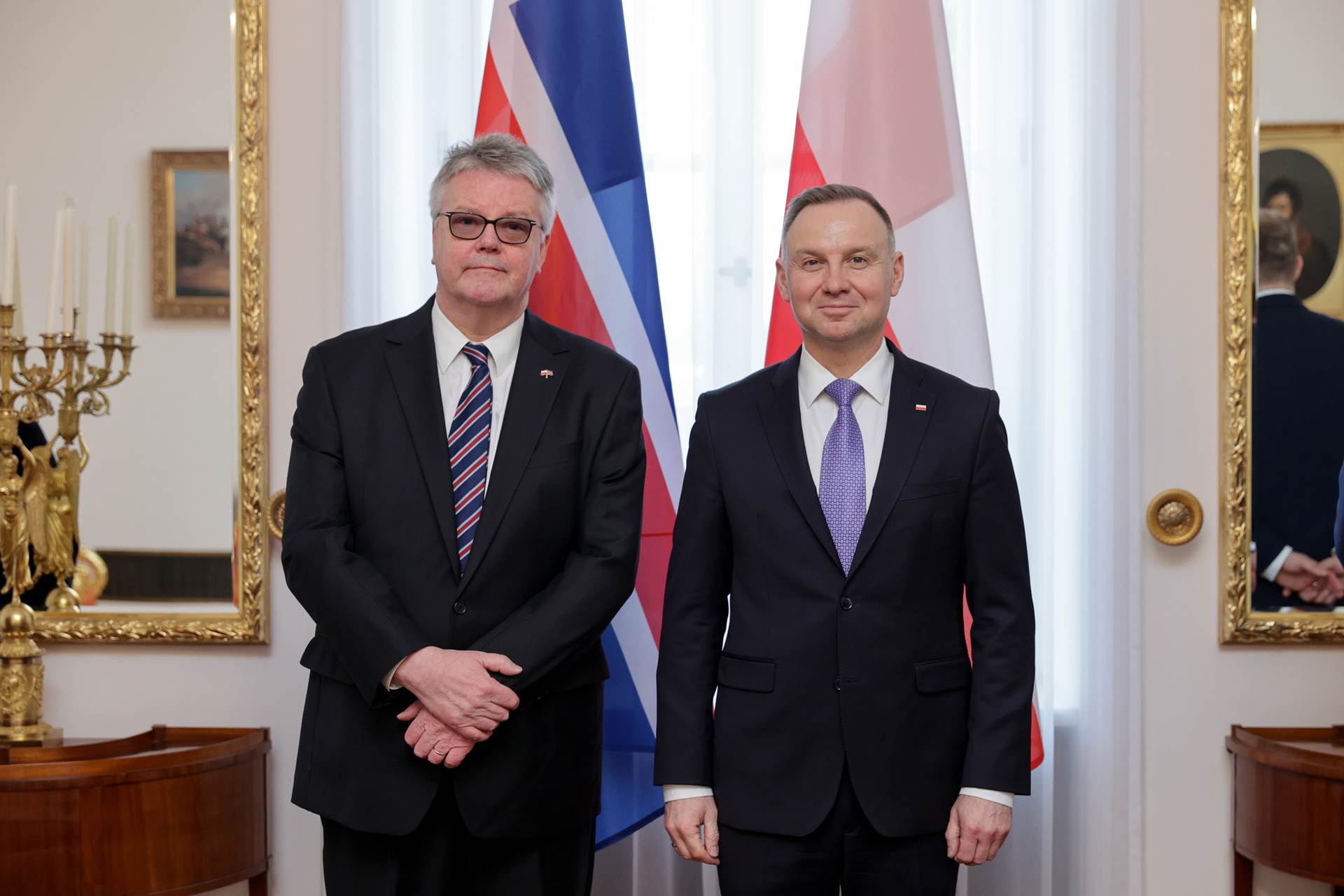 Ambasador Islandii w Polsce złożył listy uwierzytelniające - mynd